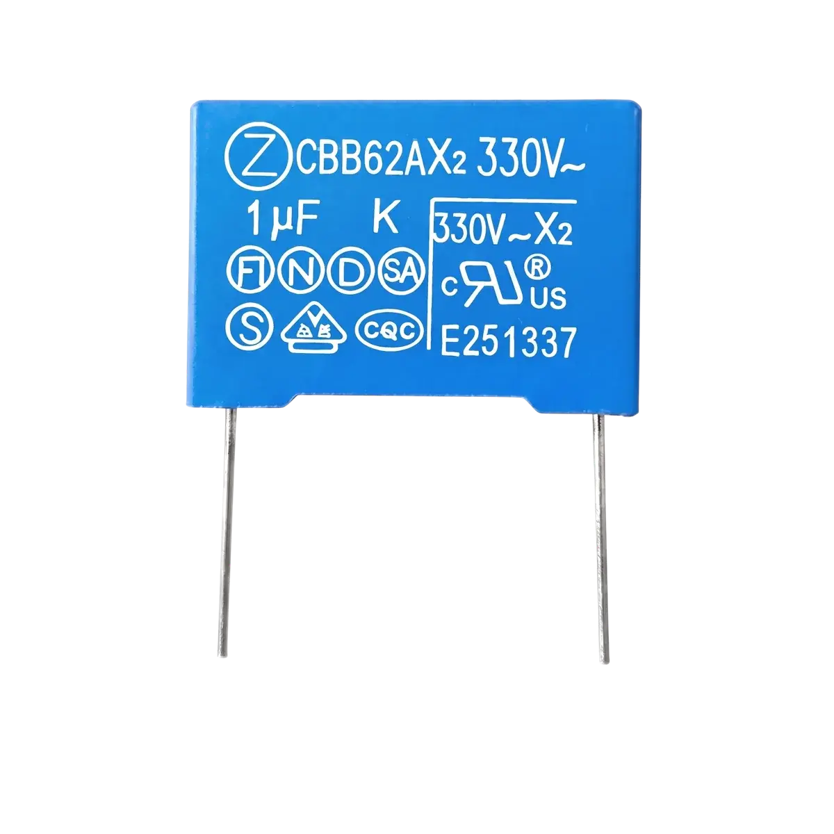 CBB62 X2 THB Metallized Film Capacitor
